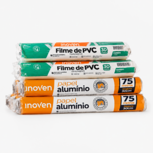 Papel Alumínio Inoven 30 cm × 75 m