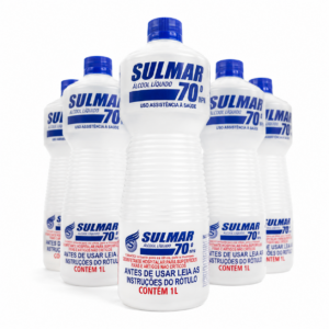 Álcool Líquido Sulmar 70° INPM – 1 Litro