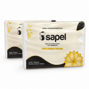 Papel Toalha Interfolha Sapel Prime Confort Supreme – 700 g